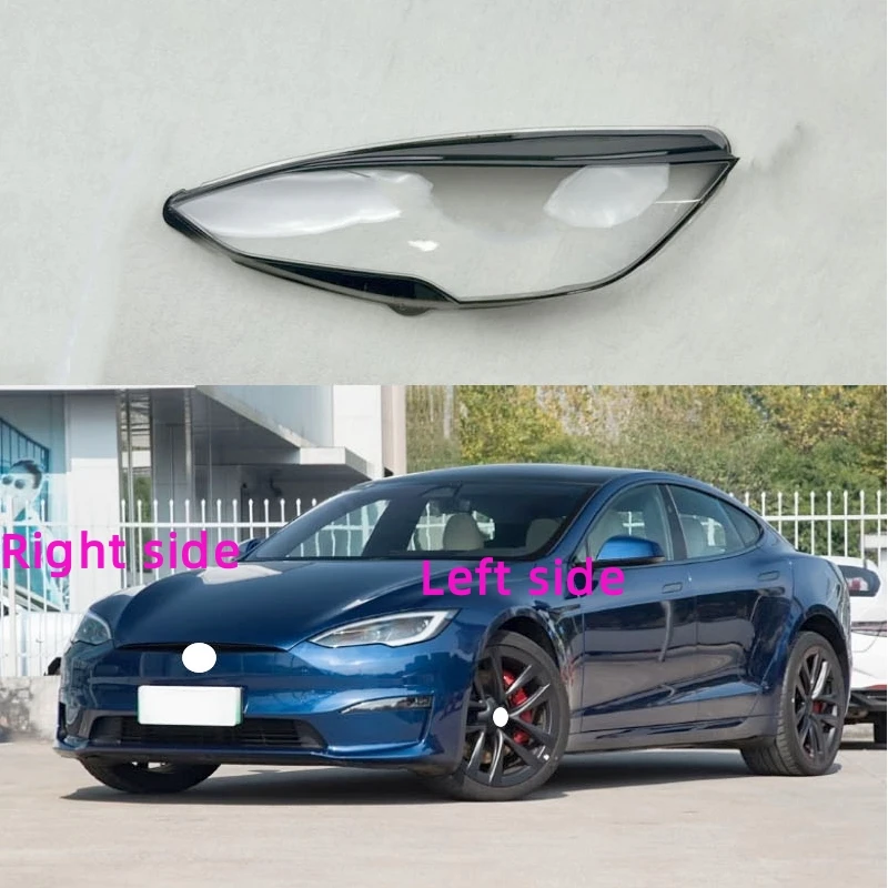

Для Tesla Model S 2023 2024, корпус фар автомобиля, крышка фары, сменная линза для фар, стекло фары