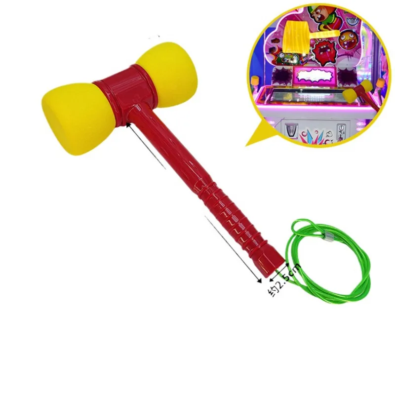 Plastic Ding Dong Hammer for Arcade Game Whac A Mole Game Screen Compatible Ding Dong Paradise Game Accessory Factory Wholesale