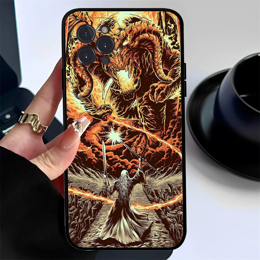 The L-Lord of the R-Rings  Phone Case For iPhone 15 14 11 12 13 Mini Pro XS Max Cover 6 7 8 Plus X XR SE 2020 Funda Shell