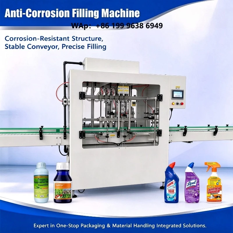 Fully Automatic 5L Multi Head Iquid Filling Machine 1 Litre Iquid Bottom Filling Arge Pneumatic Automated