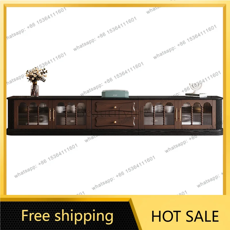 Vintage Simple Trendy Tv Cabinet Space Saving Quality Unique Tv Consoles Cabinet European