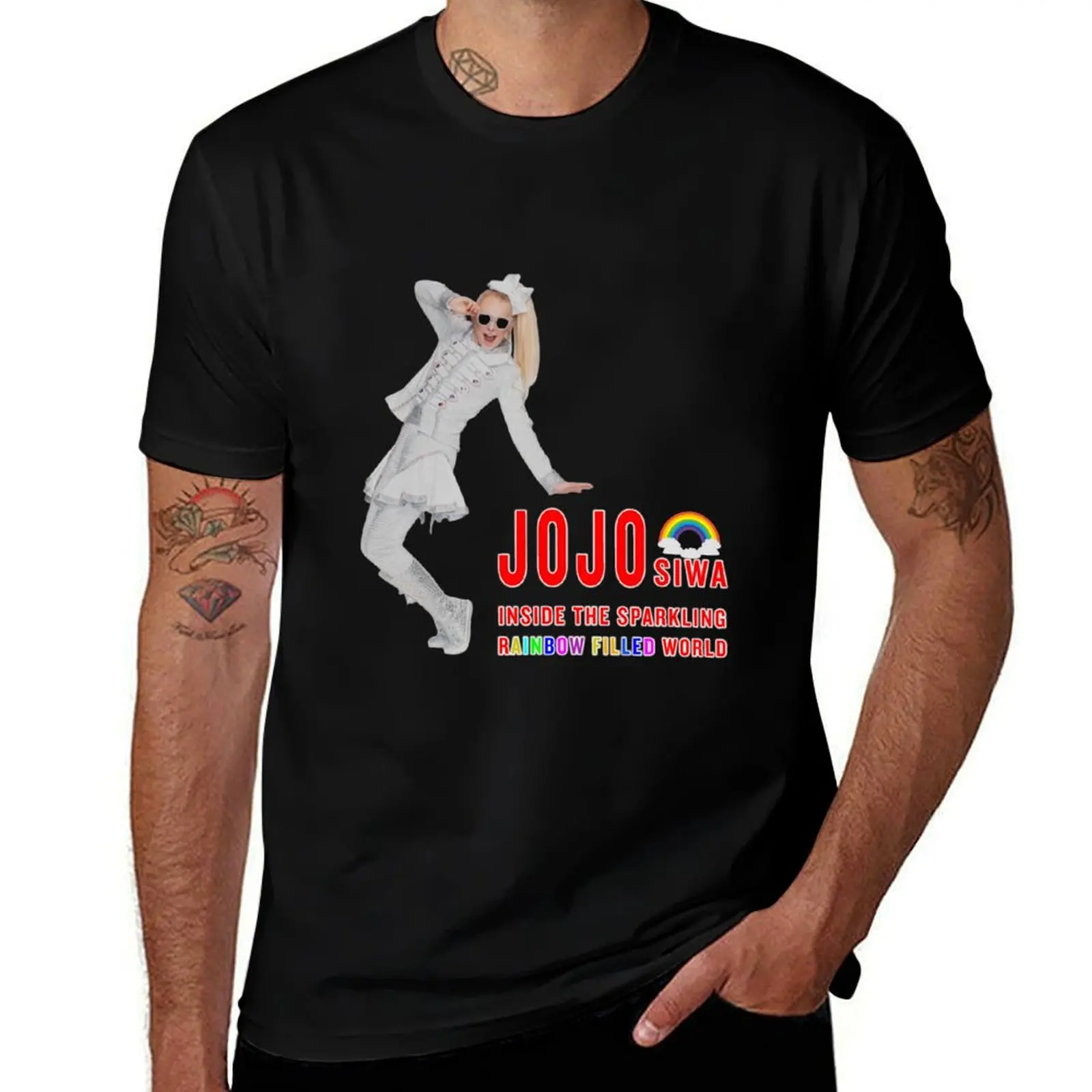 

Jojo Siwa T-Shirt mens graphic t shirts cotton t shirts high quality T-Shirt