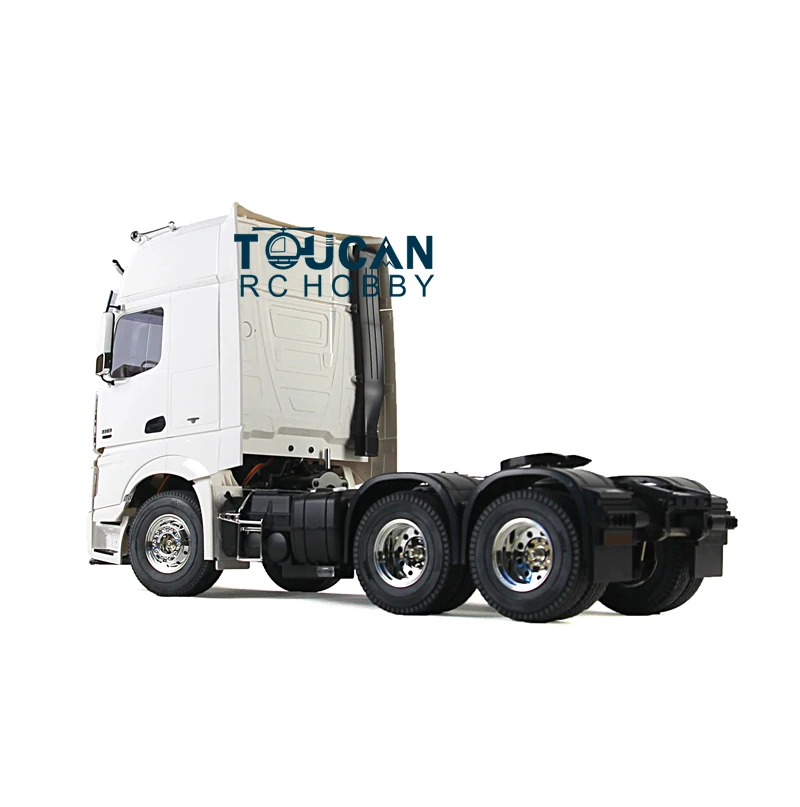 TOUCAN 3Axles Highline 1/14 RC Tractor Truck Remote Control Construction Vehicles Outdoor Cars Toys Gift Trailer DIY KIT Model