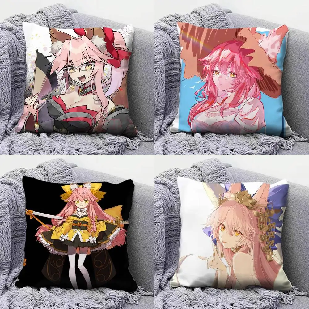 

Tamamovitch Koyanskaya Tamamo no Mae Fate Pillow Covers, Home Sofa Cushion Covers and Aecorative Custom