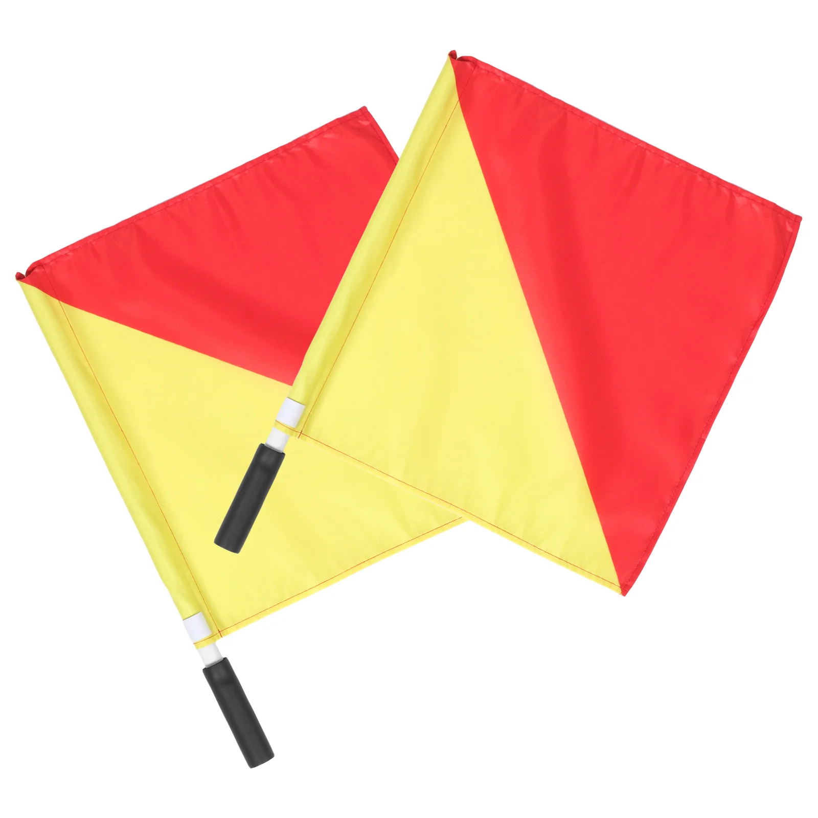 

2Pcs Military Training Flags Vibrant Handheld Commanding Signal Flags for Naval Performance Safety Marine Dive Boat Use