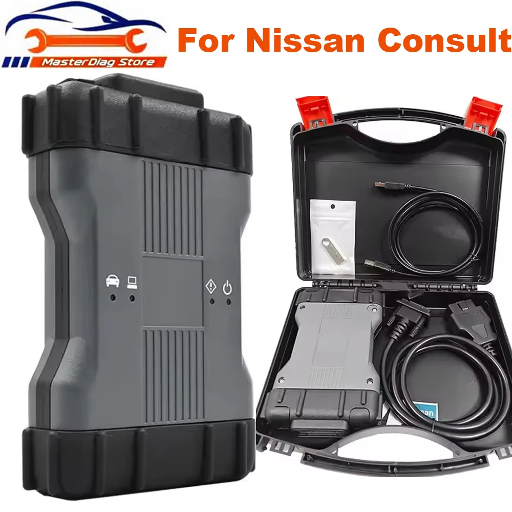Consult 3 Plus V241 OBD2 Diagnostic Scanner For Nissan Infiniti Full System ECU Programming Immobilizer Key Program Tool
