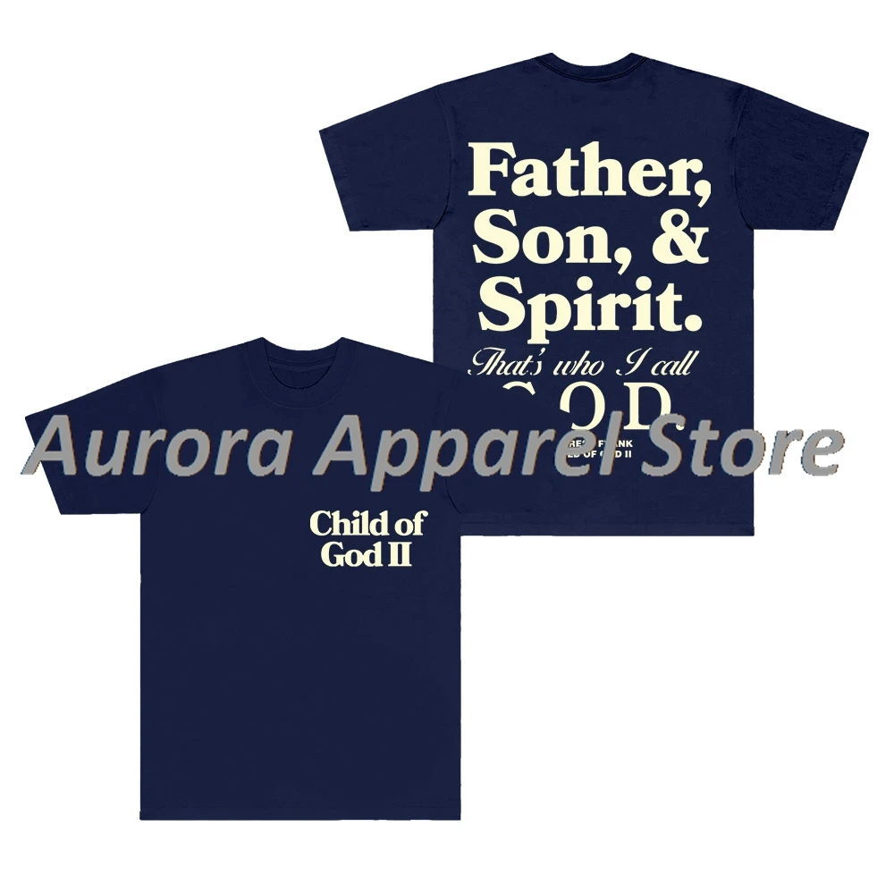 فورست فرانك الأب الابن والروح ميرش تي شيرت الشارع الشهير تأثيري النساء الرجال موضة Crewneck قصيرة الأكمام المحملة #5