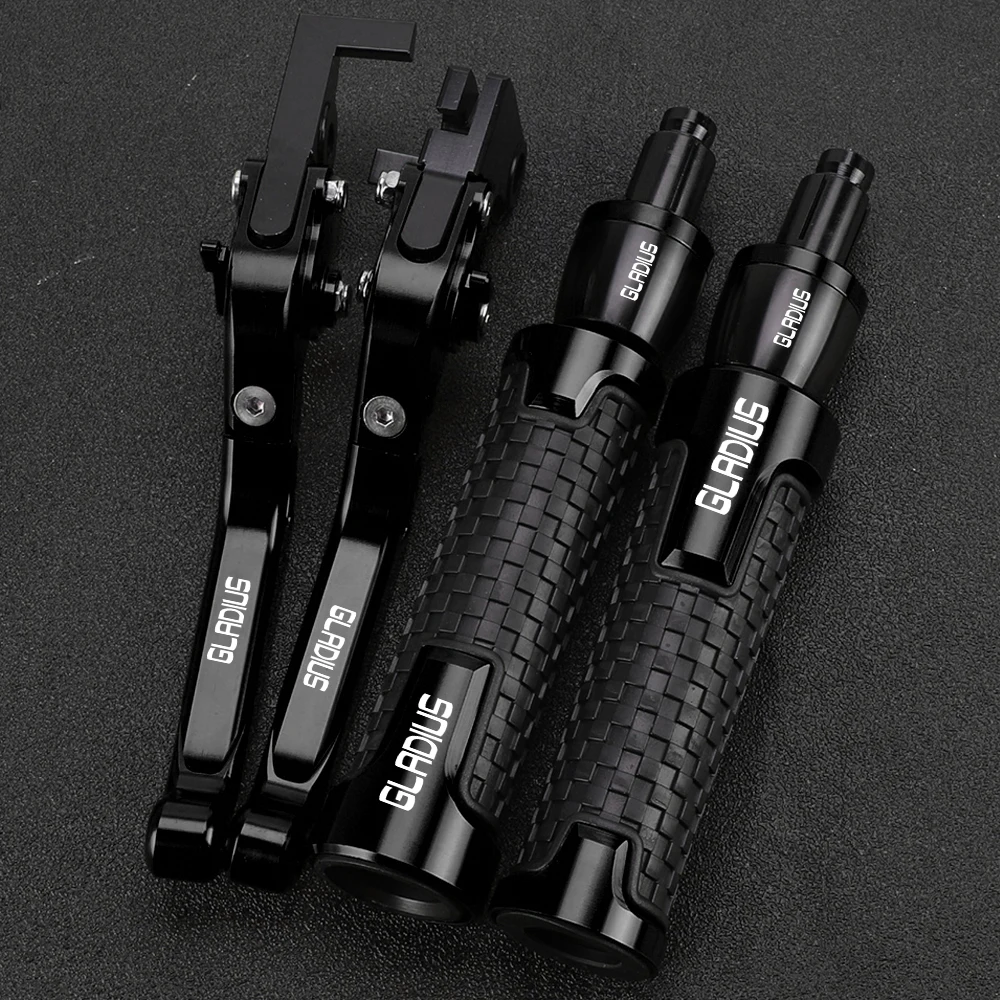 For SUZUKI SFV650 GLADIUS SFV 650 GLADIUS 2009-2013 2014 2015 2016 Motorcycle Brake Clutch Lever 22MM Handlebar Hand Grips Ends