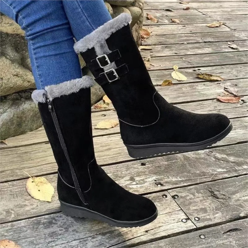 

Boots Woman Snow New Shoes Woman Waterproof Women Booties 2025 Trend Ankle Boots Lightweight Botas Mujer Boots For Women