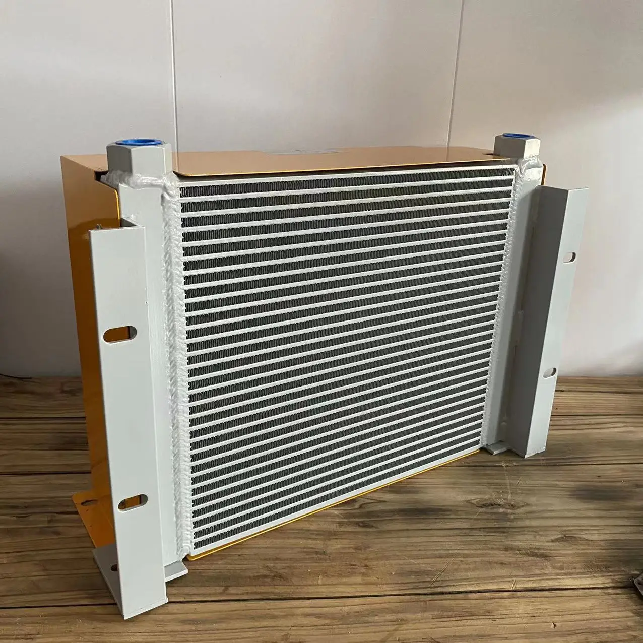 Heat exchanger aluminum hydraulic oil radiator 150L hydraulic oil cooler with fan