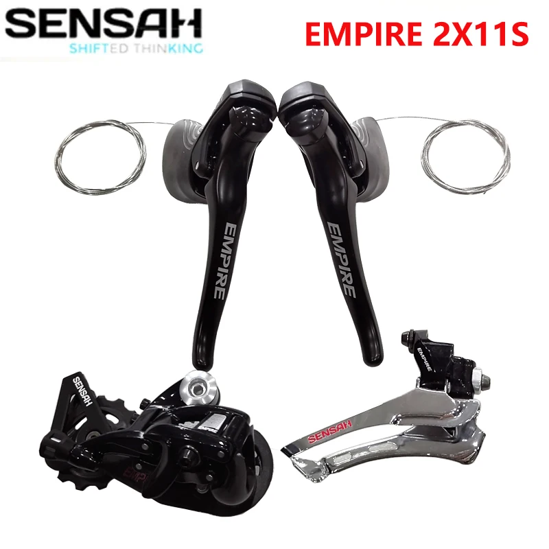 

SENSAH EMPIRE 2x11 Speed Road Bike Groupset 22s Shifter Lever Metal material Rear Derailleurs Front Derailleurs Bike Parts