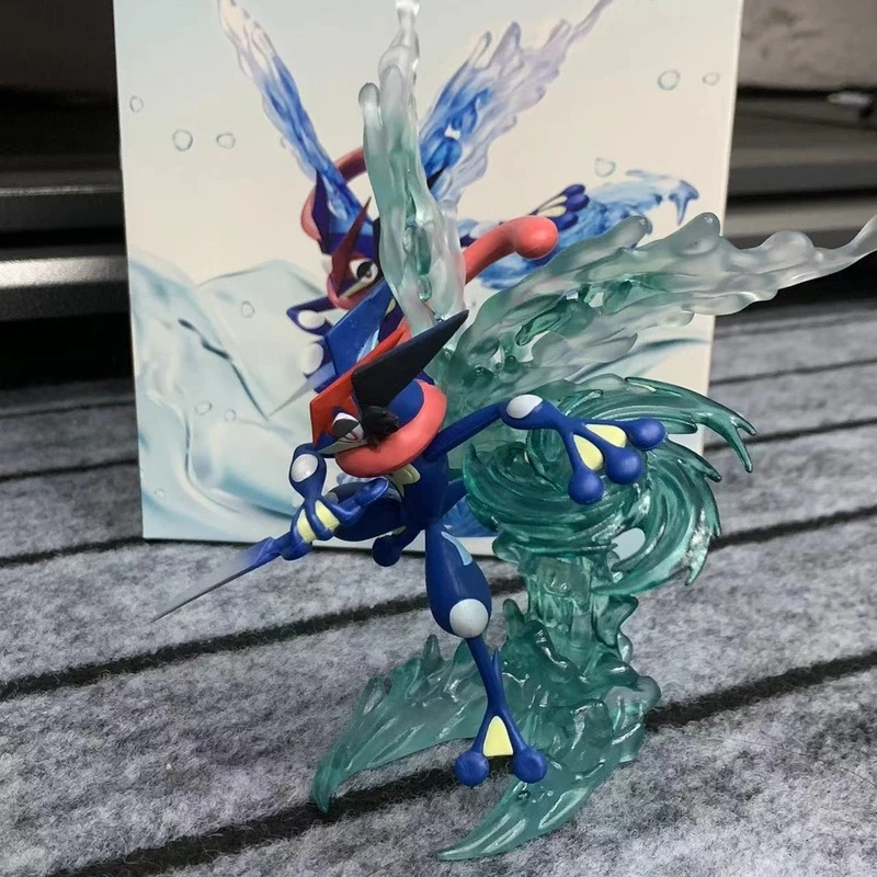 Bkm Pokémon Anime: Boneco Colecionável Greninja Borboleta (Versão Ash Ketchum) - Estátua de PVC GK - Brinquedo Infantil e Presente