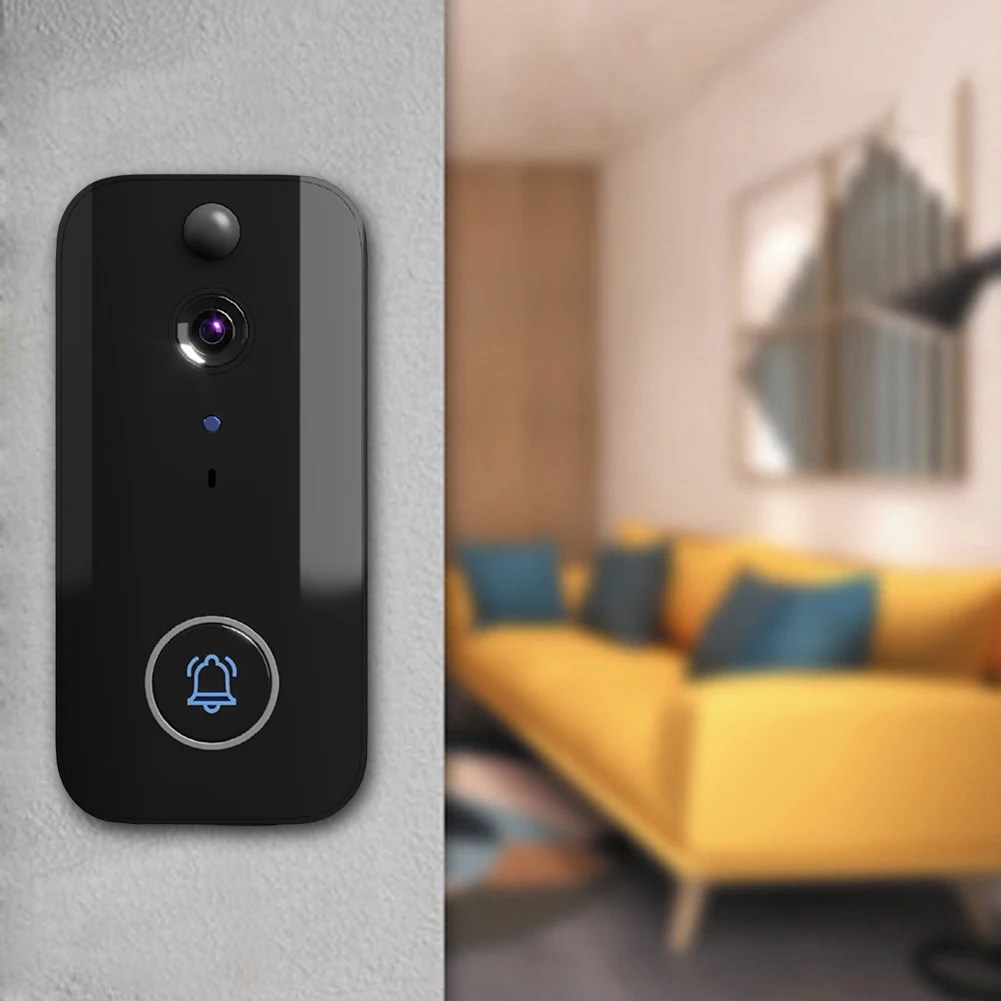 wifi-ワイヤレスビデオドアベル-ir-ナイトビジョンドアベルカメラモーション検出器ホームドアベル双方向トークホームシステム
