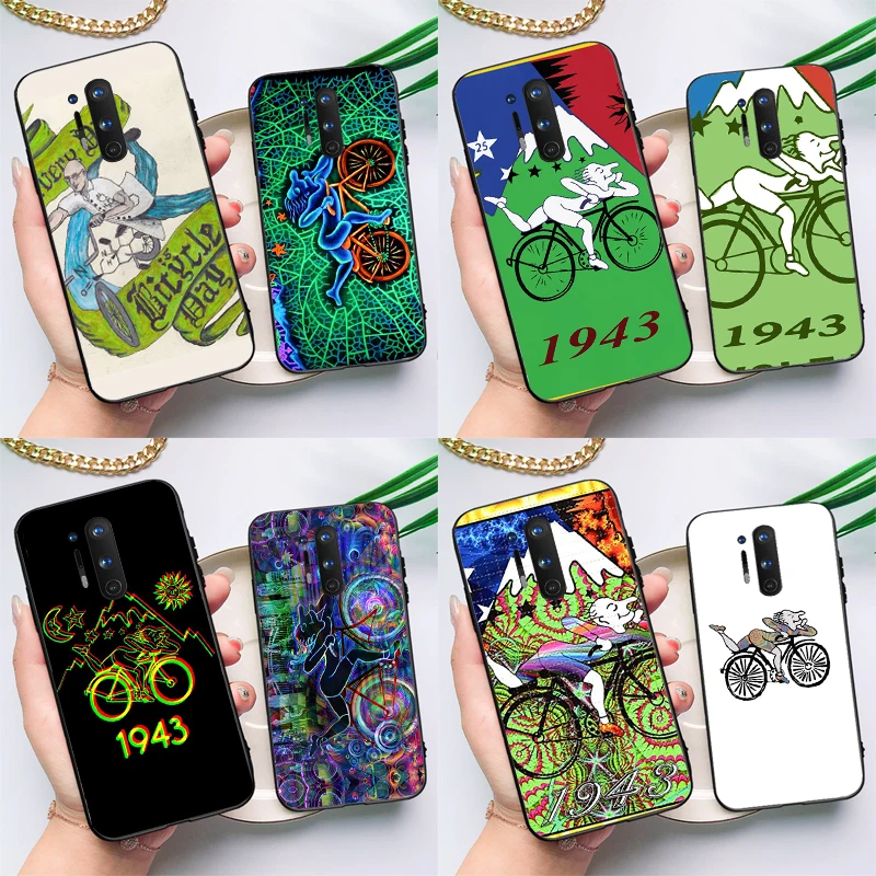 LSD Albert Hofmann Bicycle Day Case For OnePlus 11 10 9 Pro 8T 9RT 10T Ace OnePlus Nord N10 N100 N20 2T CE 2 Lite Cover