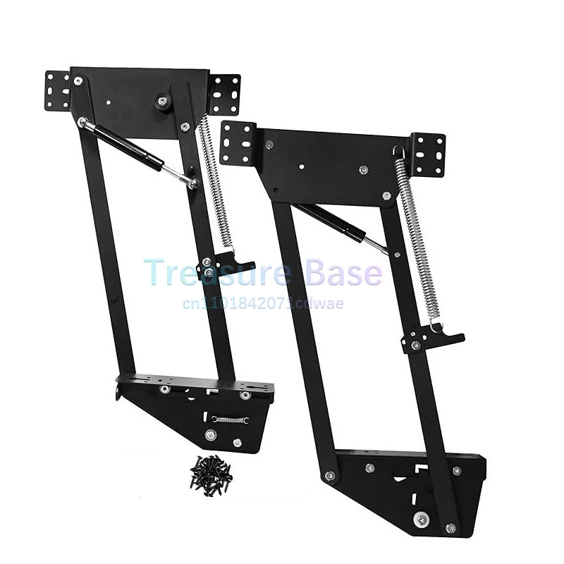 

Аксессуары для мебельной фурнитуры, новинка 2025 года, журнальный столик, скрытый подъемный кронштейн, функциональные детали шкафа