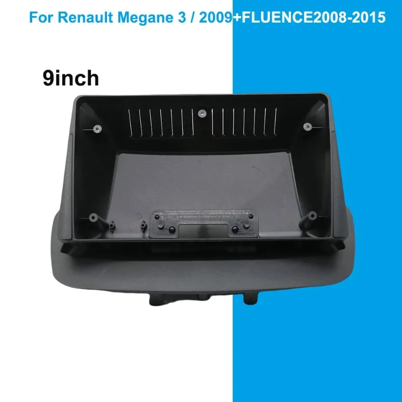 Marco de Radio para Coche de 9 Pulgadas para Renault Megane Fluence, Panel Multimedia Android para el Tablero