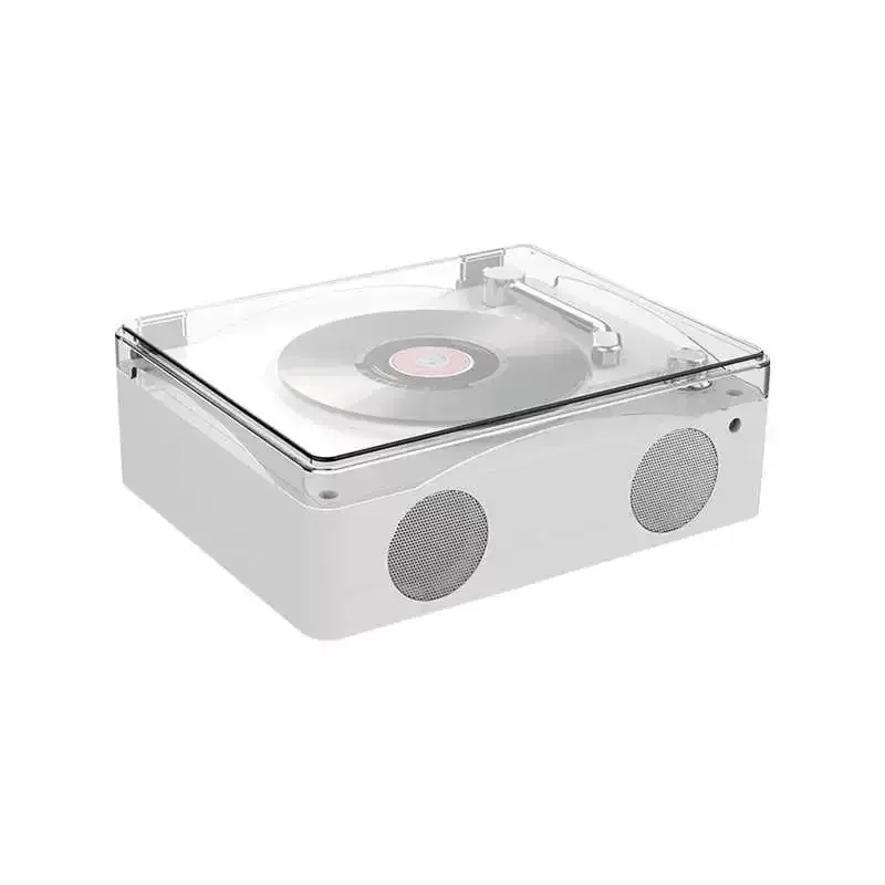 Retro CD Player Bluetooth 5.0 Rechargeable Built-in Speaker HIFI Music Player USB Lossless Playback Infrared Remote Control