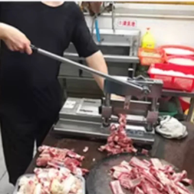 

Высококачественный коммерческий ручной пресс-резак для свиных ножек/машина для резки овечьих ребер/ручной измельчитель коровьих копыт