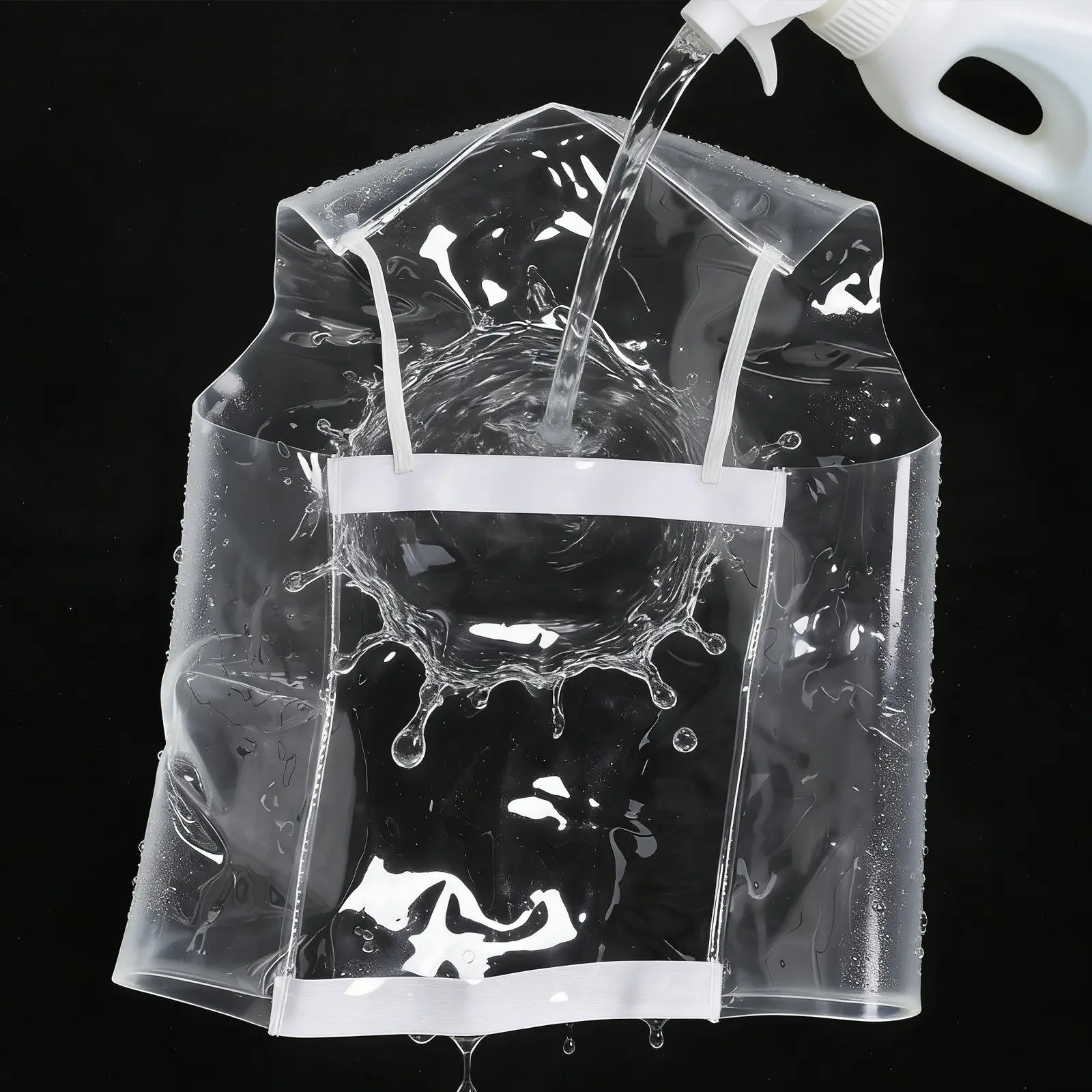 

Dental Chair Foot Pad Cover Transparent Waterproof Reusable Elastic Anti-Slip Floor Protector for Clinic