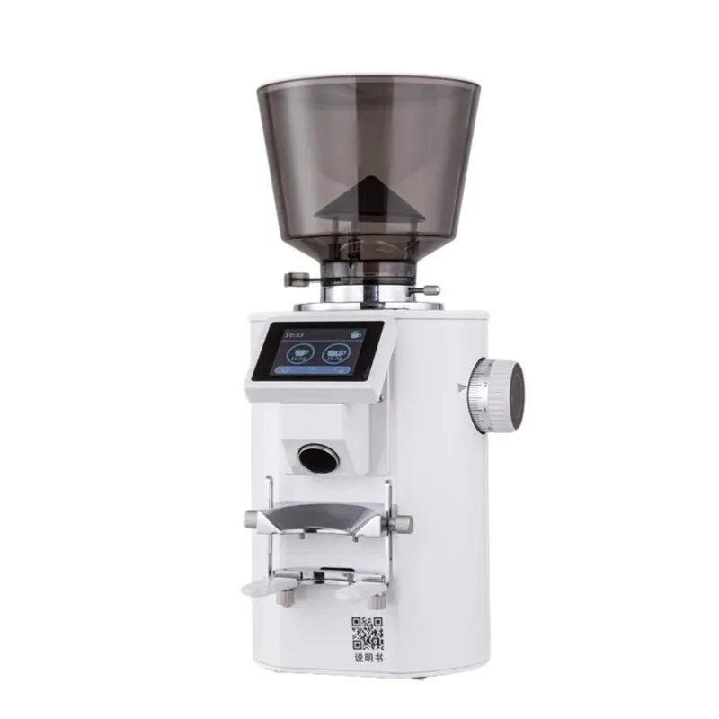 

Кофемолка для зерен со шкалой, количественная электрическая кофемолка с плоским ножом, прямые продажи с фабрики для дома и коммерческого использования