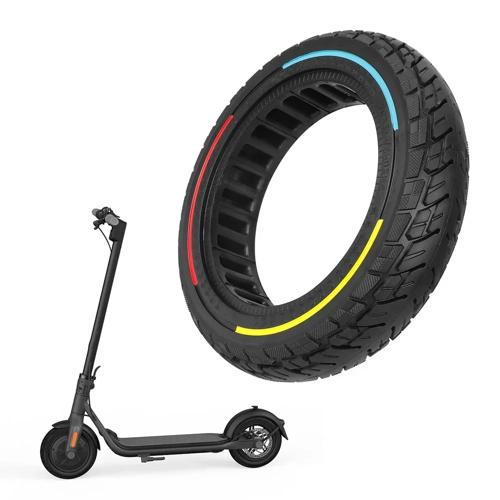 10 Inch 10x2.125 Solid Tyre For Ninebot F20/F25/F30/F40 Electric Scooter 250*54 Rubber Material Solid Tyre  New