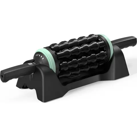 RPM Rolling Percussion Massager 5-Speed Hand Held Massager for Leg Back Foot Calf Muscle Relaxation Whole Body Relief