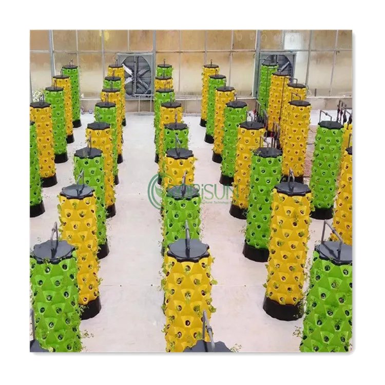 

2025Mini Vertical Home Garden Planter Hydroponics Tower Full Equipment Growing Towers Type Hydroponic