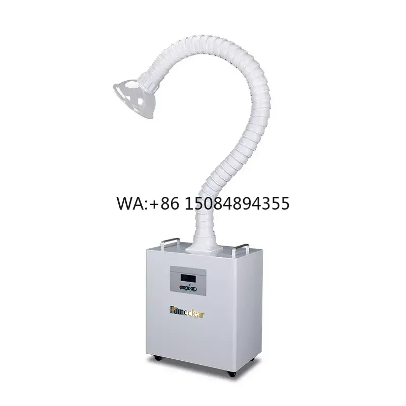 FC-350 Dental Surgical Smoke Evacuator Laboratory Air  Purifier Dust Collector 110V/220V Air Flow 450m3/h Whole White
