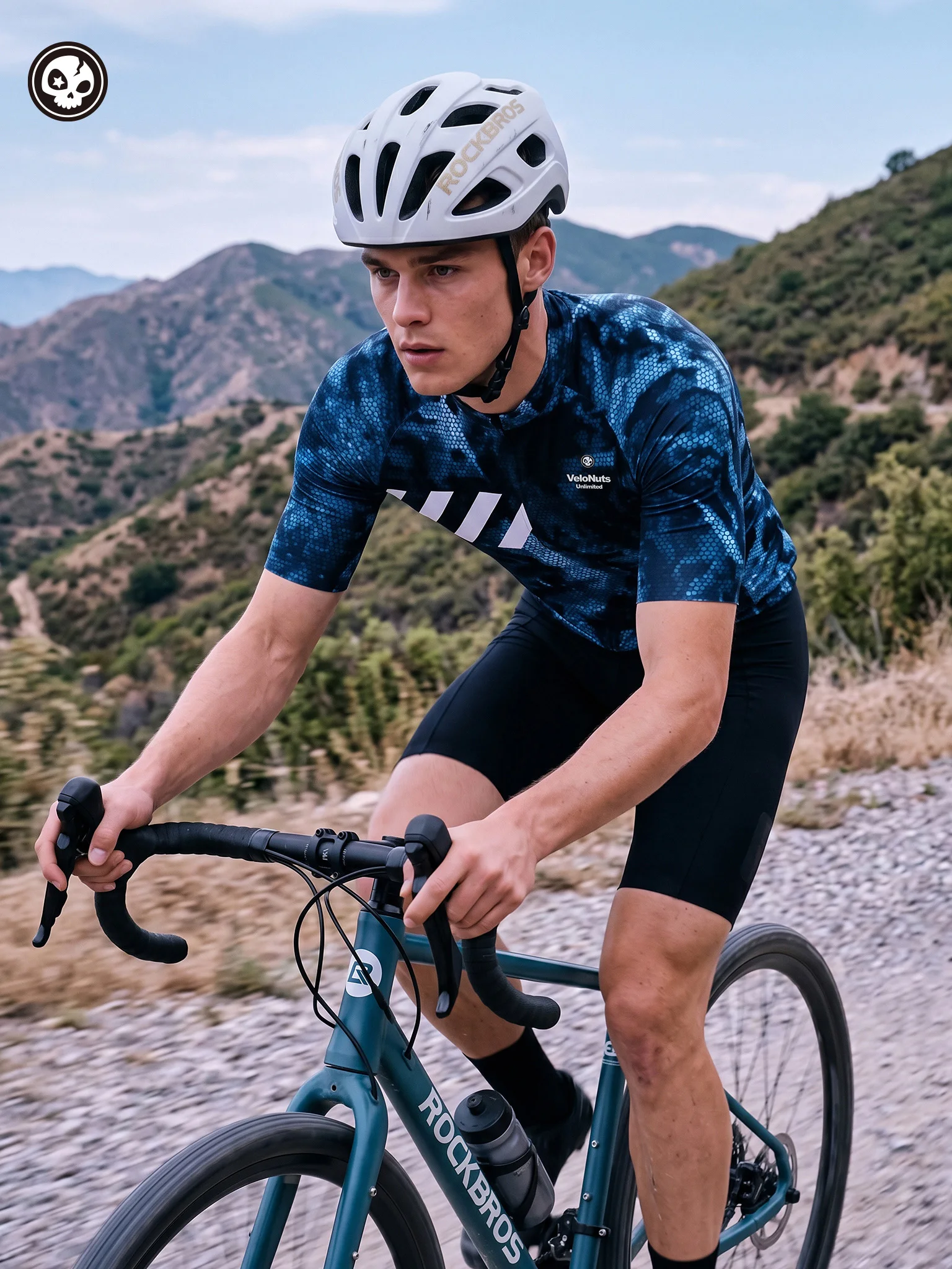 VELONUTS Professional Summer Cycling Jersey Lightweight High Elastic Breathable Quick Dry Short Sleeve Jersey Cycling Clothing
