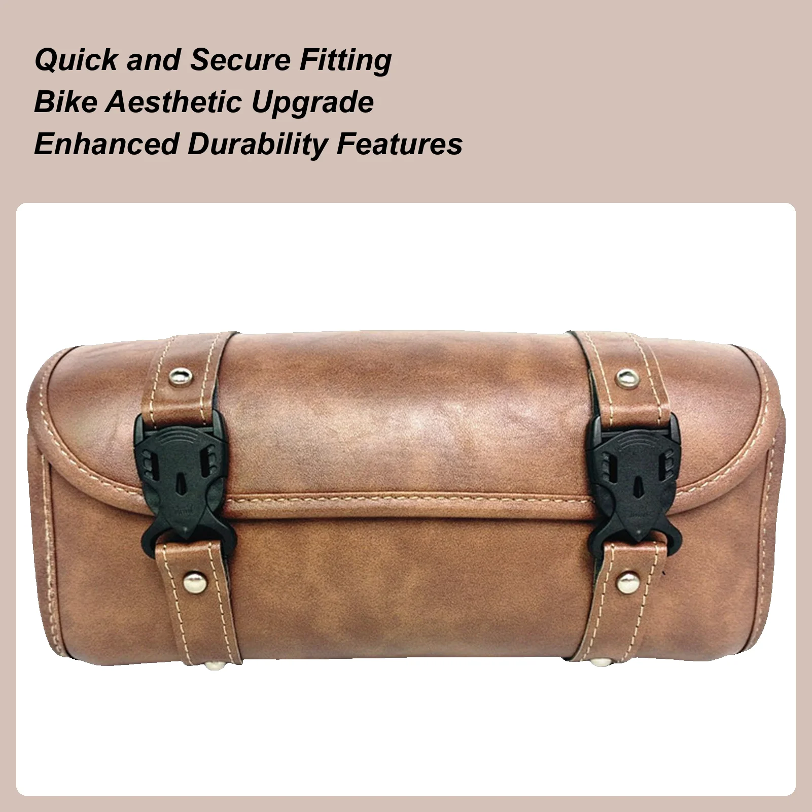 

Motorcycle Bag Outdoor Motorcycle Luggage Bag Carrier Leather Storage Organizer Gear Pouch For Men Women Bike Luggage Cycling
