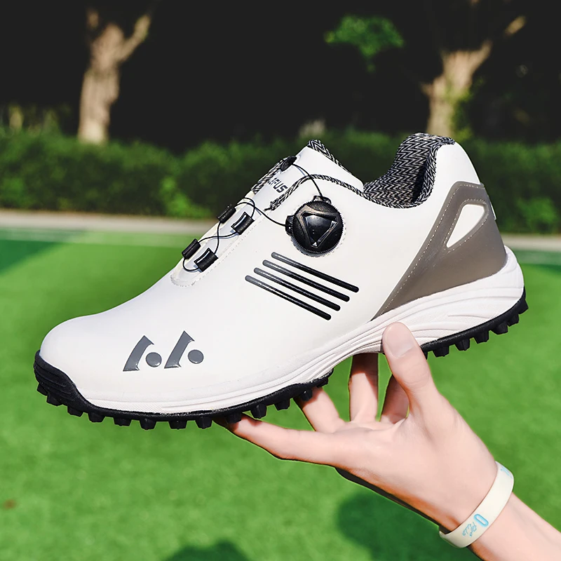 Nuevos zapatos de Golf impermeables para hombre, talla 39-45, ropa de Golf profesional para hombre, calzado ligero para caminar, zapatos para caminar de lujo