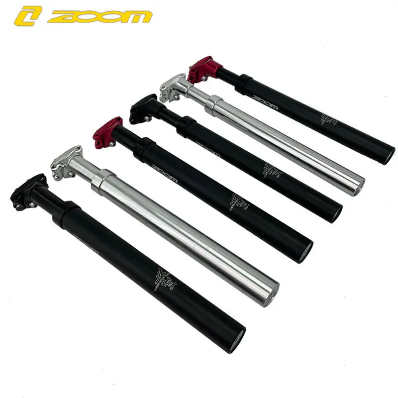 ZOOM Mountain Bike Shock Absorber Seat Tube, Aluminum Alloy Casing, 28.6mm, 30.0mm, 30.4mm, 30.8mm