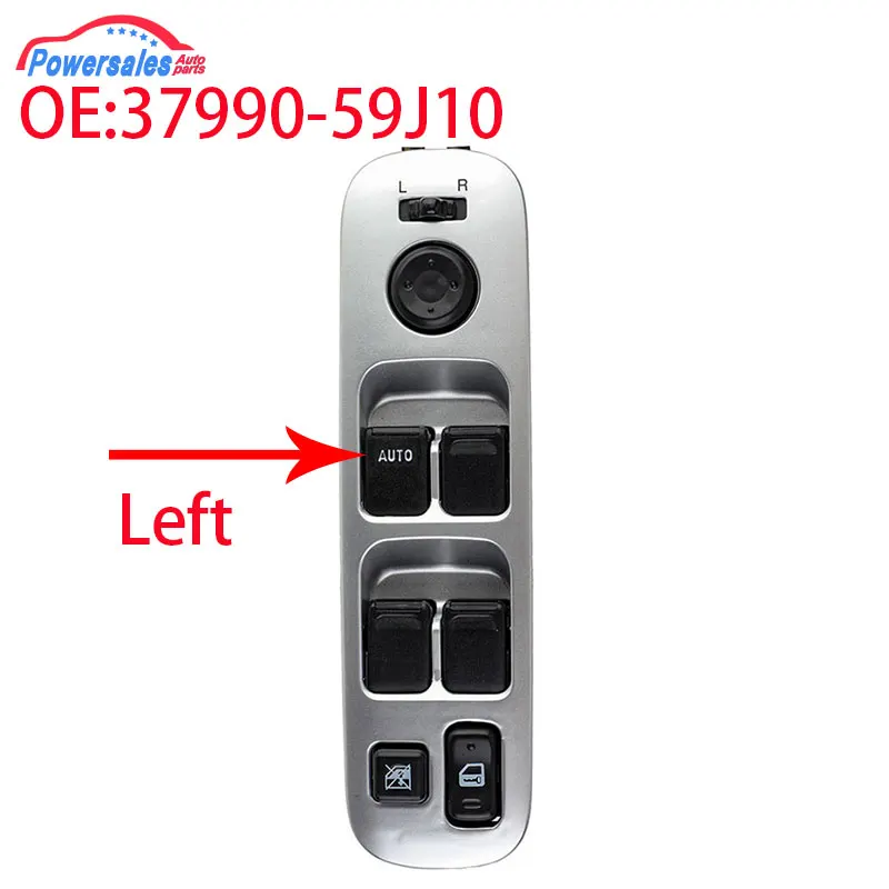 Nuevo interruptor de ventanilla eléctrica para Suzuki Liana 2005-2008 Suzuki Liana Estate (ER) 2008 Suzuki Aerio 2.0L,2.3L 2005-2007 37990-59J10