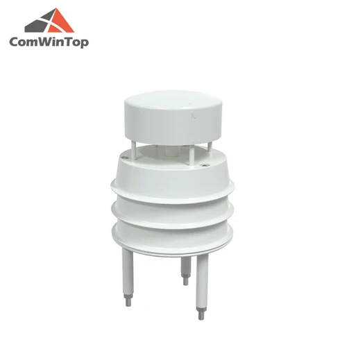 Imagen 1 del producto Sensor ultrasónico de velocidad y dirección del viento RS485, temperatura, humedad, ruido, PM2.5, luz de presión, lluvia, pequeña estación meteorológica