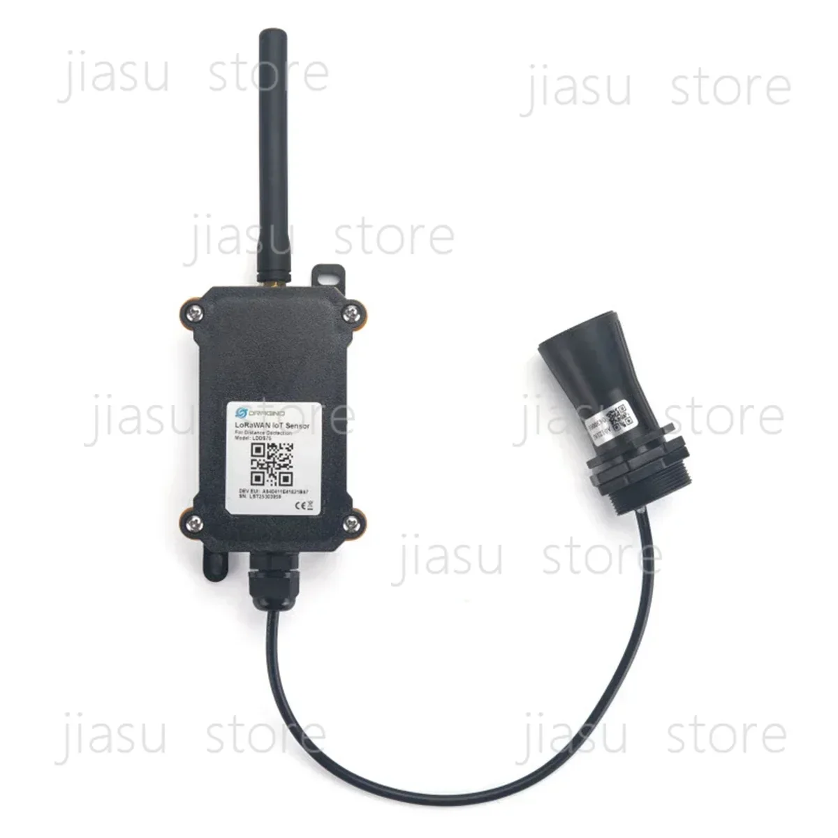 Ldds75 LoRaWAN Ultrasonic Distance Detection Sensor, EU868/US915MHz High Anti-interference IoT Module