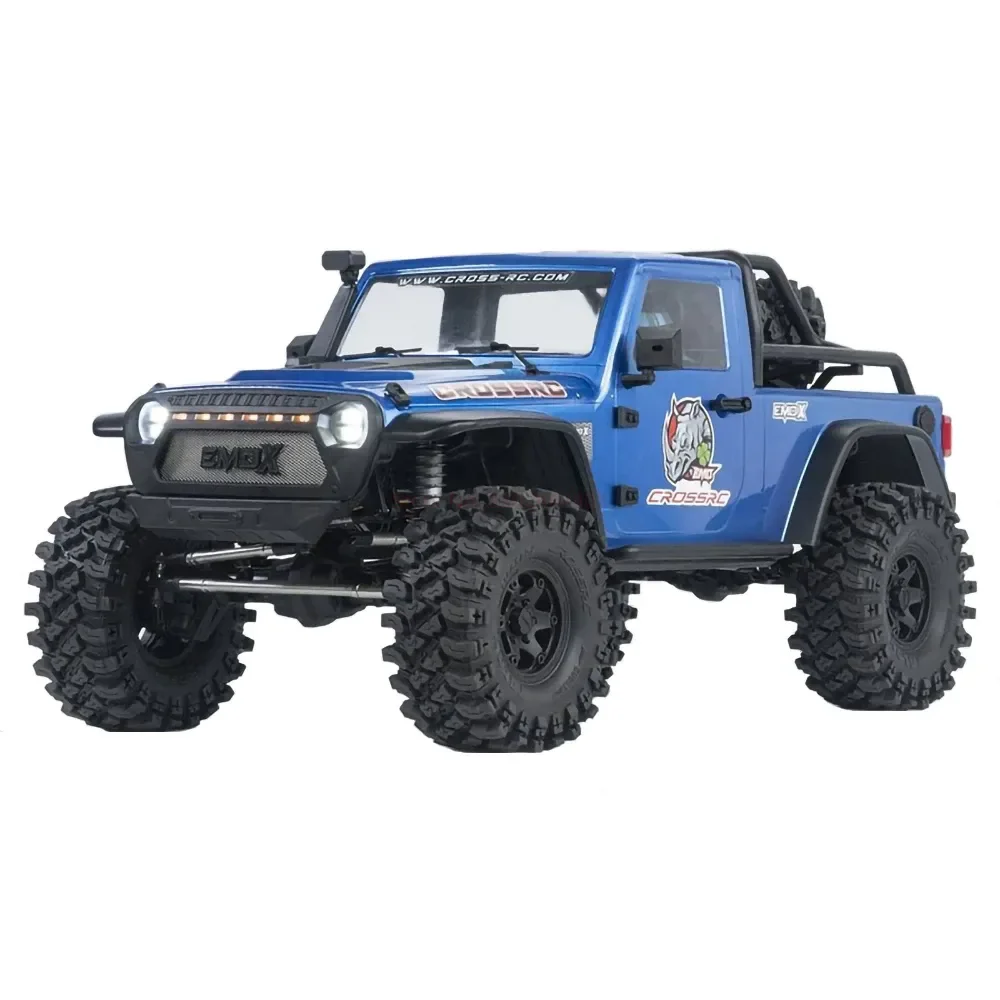 Nowy zdalnie sterowany model Crossrc Emo X Rhino Pickup 1/8 Wspinaczka terenowa Rtr Dual Speed Bridge Differential Lock Zabawka dla dorosłych Prezent