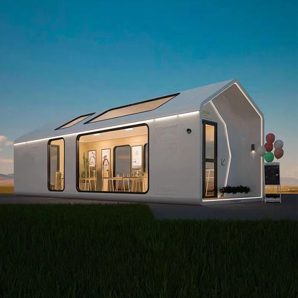 Container, room scenic B & B space capsule