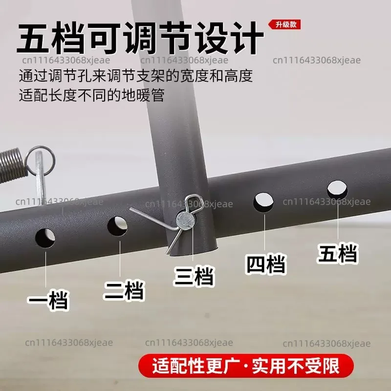 Floor Heating Pipe Discharge Device, Coil, Geothermal Plate, Floor Heating , Damping, Double Bearing Pe Pipe Laying Artifact