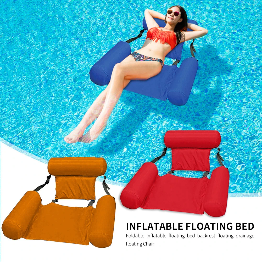 Inflatable Mattresses Water Swimming Pool Accessories Hammock Lounge Chairs Pool Float Water Sports Toys Float Mat Pool Toys