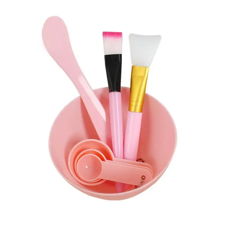 Mask Bowls Set Face Mixing Facial Masks Applicator Stirring Maker Measuring Tool Makeup Rubber Facials Bowl Tools