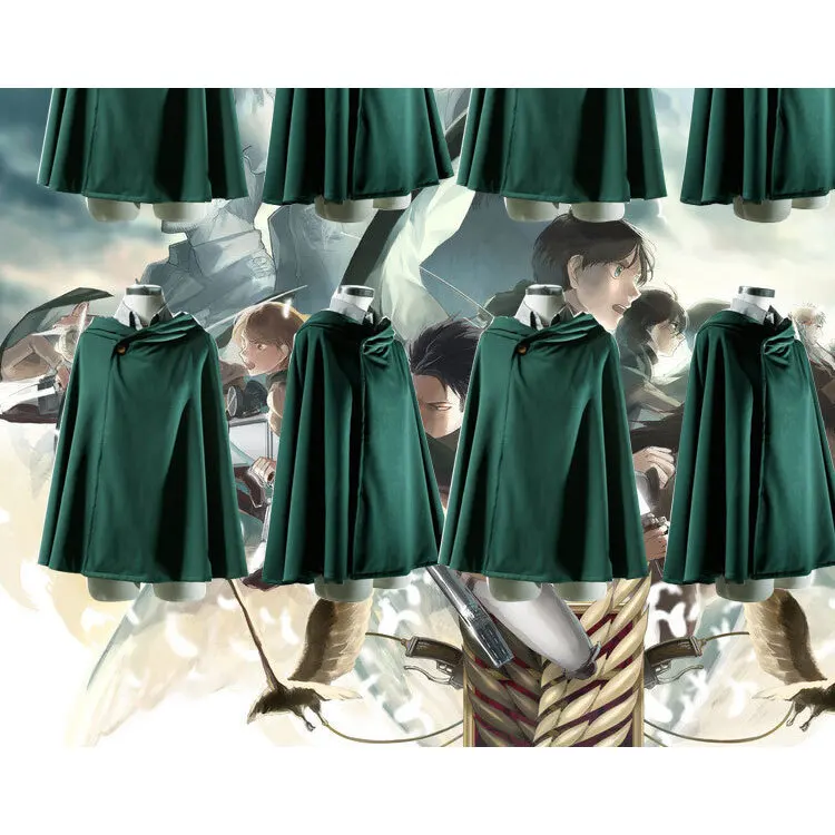 Atta on Titan Survey Corps Freedom Wing Commander Mantello Cosplay loween Performance Costume Etnico tradizionale da donna...