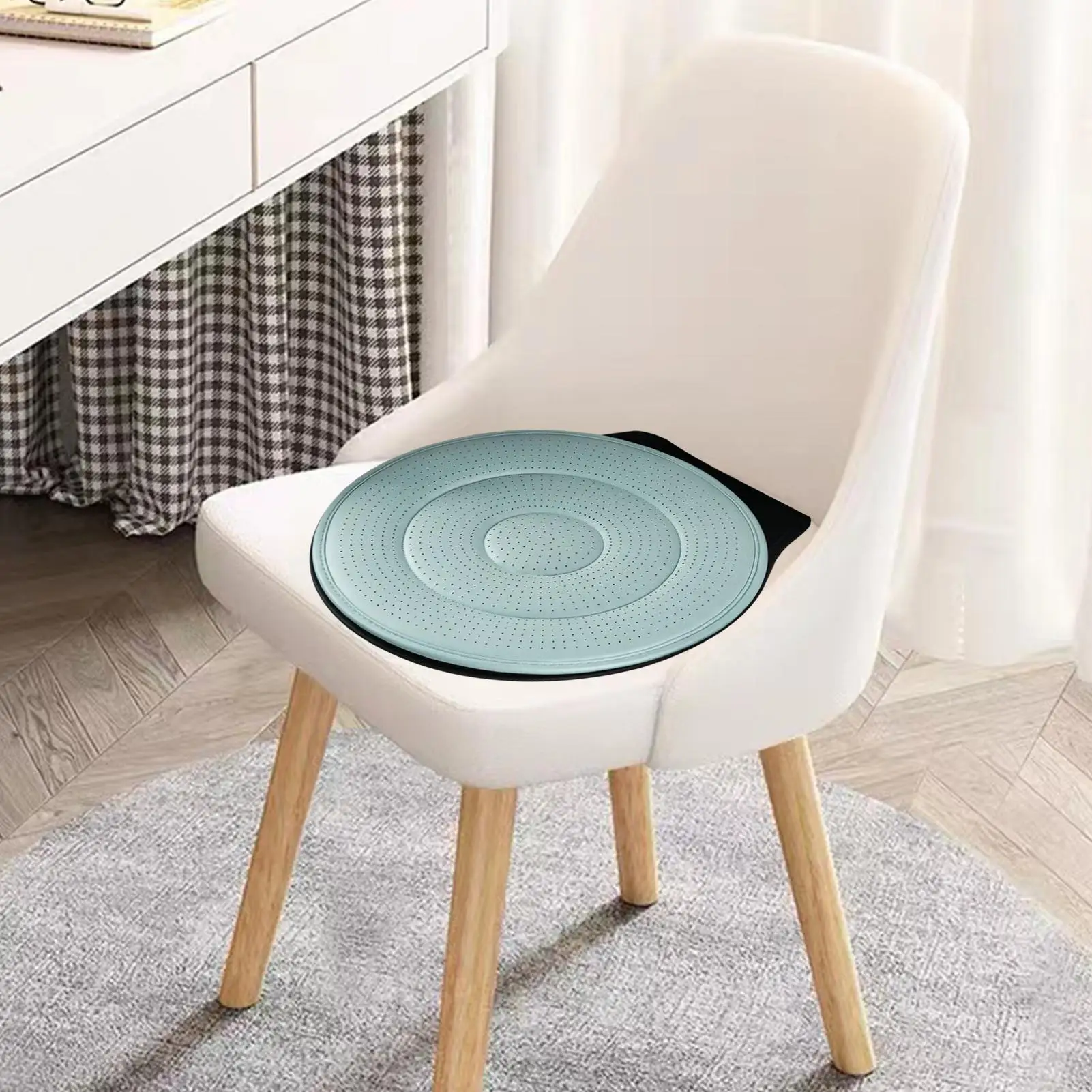 

Вращающаяся подушка для автомобильного сиденья, вращающаяся на 360 градусов автомобильная подушка для сидений, противоскользящий коврик, поддержка стула для внедорожника, грузовика, поездки на работу