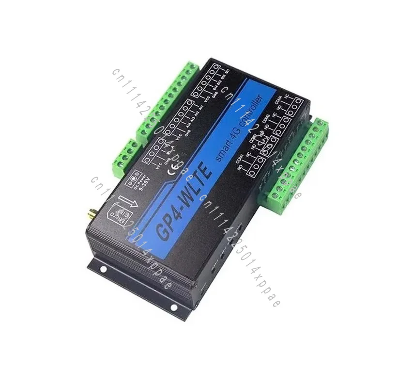 Controller RS485 WEB Control 4 CH 4-20ma Analog Inputs 10A Relay Outputs GP4-WLTE Smart 4Channel DI/DO/AI 4G Remote