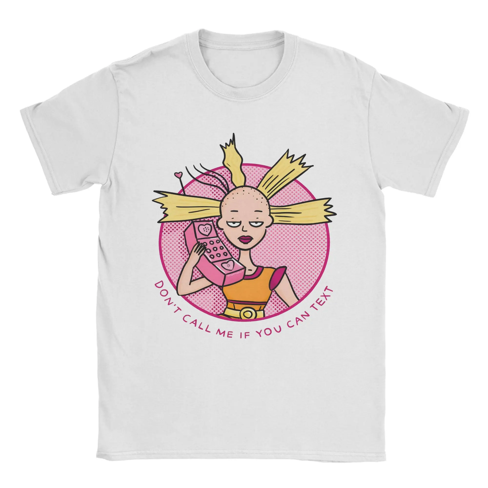 Anime R-Rugrat T-Shirt Summer Cynthia Pickle Fashion T Shirts Mens 100 Cotton Comfortable Oversize Tees Short Sleeves
