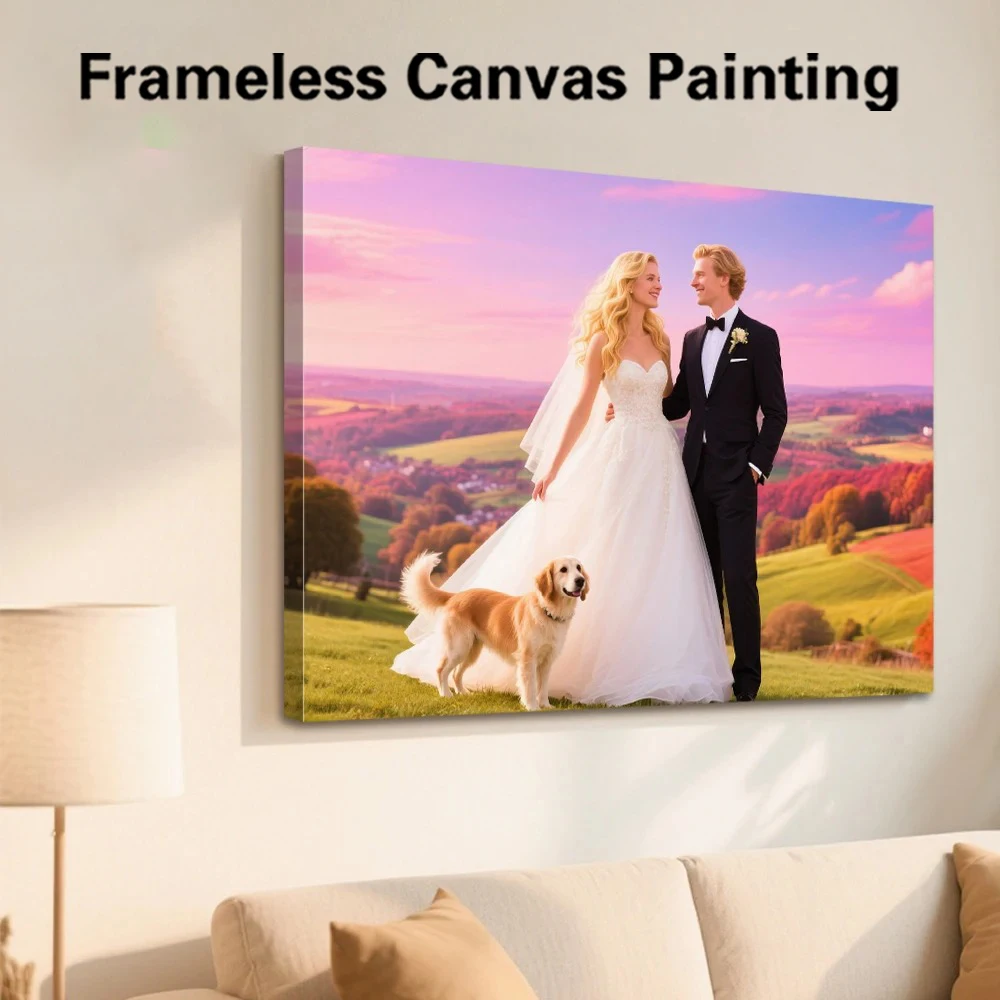 1Pc Frameless Perso…