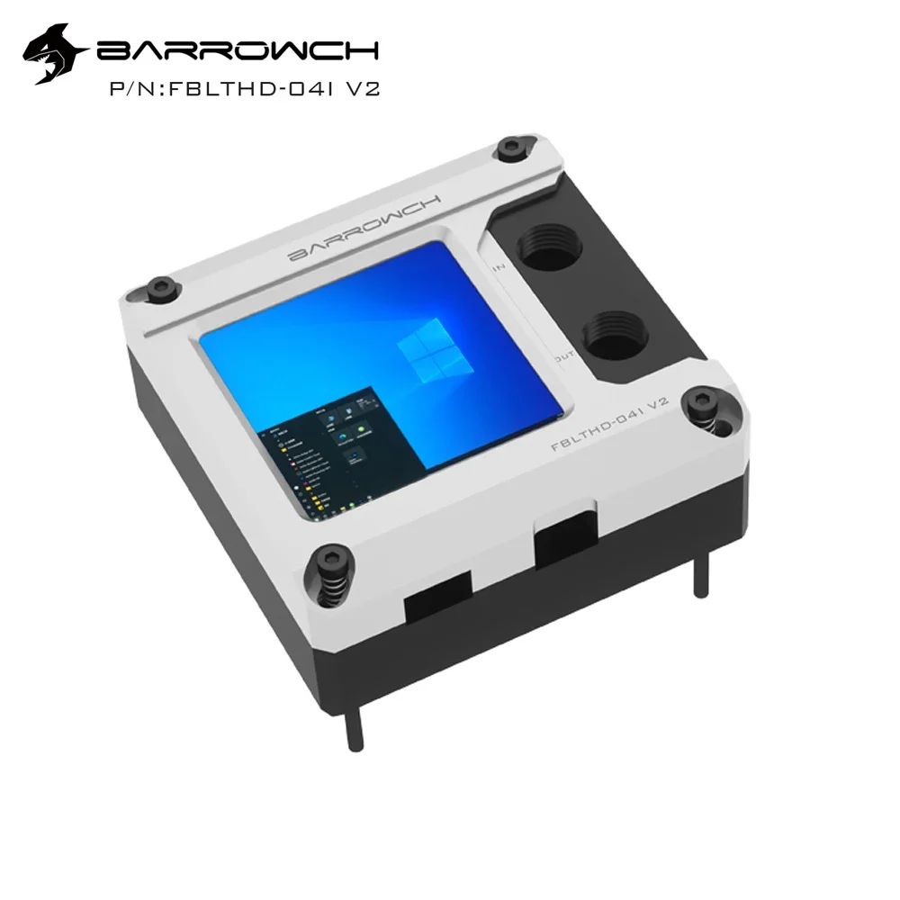 Imagem -04 - Barrowch Cpu Water Block Temperature Monitor Screen Display Hdmi para Intel Lga115x 1200 1700 X99 X299 5v 3pin 2.9