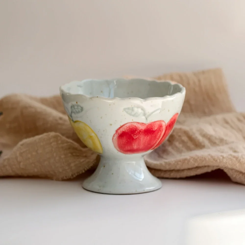 Creative Hand Made Ceramic Cup Delicate Vintage Porcelain Homehold Drinkware Afternoon Tea Milk Coffee Juice Cups Couple Gifts