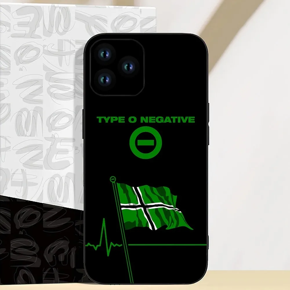 Rock Band T-Type O Negative Music Phone Case For iPhone 11 12 13 14 15 Mini Pro XS Max X S Plus XR Shell