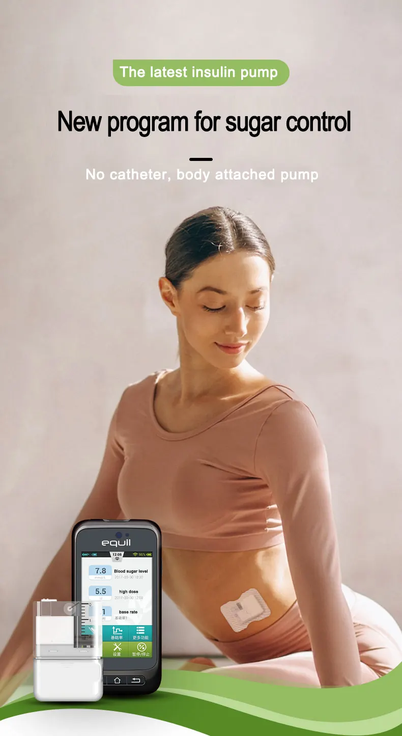 2023 best Medical Supplies mini Portable Healthcare medical pump diabetic patch glucose pump