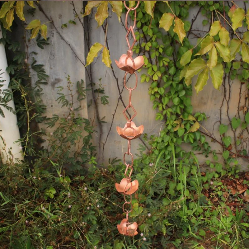 Picture 4: Lotus Waterfall Drainage Rain Chain 260cm